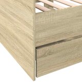  Dnevni krevet s ladicama bez madraca boja hrasta 90x200 cm | shoptok.hr