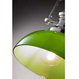 Jupiter 2071 - Luster na štapu PLATINO 1xE27/15W/230V zelena/sjajni hrom | Eponuda.com