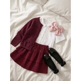 Sinsay Pamučna poplin košulja s ukrasnim ovratnikom | shoptok.hr