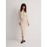 Reserved Maxi suknja od žerseja - bež | shoptok.hr