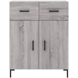  Visoka komoda siva sonome 69,5x34x180 cm od konstruiranog drva | shoptok.hr