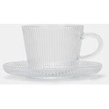 Sinsay Staklena šalica s tanjurićem | shoptok.hr