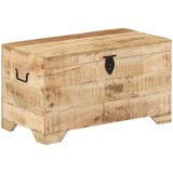 The Living Store Skrinja za shranjevanje iz trdnega neobdelanega mangovega lesa - Skrinja Za Shranjevanje, (21486011) Cene
