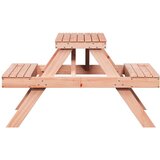  za piknik 105 x 134 x 75 cm od masivnog drva duglazije | shoptok.hr