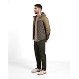 Ea7 Emporio Armani TRAIN ATHLETIC COLOUR BLOCK PUFFY JACKET Smeđa | shoptok.hr
