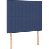  Krevet s oprugama i madracem plavi 90 x 190 cm od tkanine | shoptok.hr