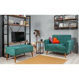  aqua loveseat-sea green sea green 2-Seat sofa-bed cene