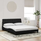  Okvir za krevet bez madraca Hanko crni 160x200 cm baršunasti | Eponuda.com