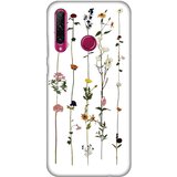  Torbica silikonska print skin za huawei honor 20 lite/honor 20e flower Cene