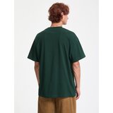 Volcom Majica 'Stone' temno zelena | Shoptok.si