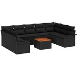  Sjedeća garnitura za vrt 10 kom. 9-Broj sjedala Bež i krema | shoptok.hr