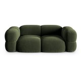 Cosmopolitan Design Zelena žametna sedežna garnitura 210 cm Loretto – | Shoptok.si