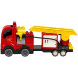  Fire Department Motorized Fire Truck Firefighter Figure Building Blocks Set | Shoptok.si