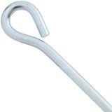  Zemaljska sidra 4 pcs Srebrna Ø10 x 50 cm Galvanizirani metal | shoptok.hr