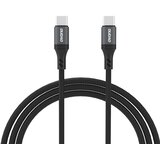 Dudao Kabel za punjenje L3CC USB-C / USB-C 60W 1,2m - Crna | shoptok.hr