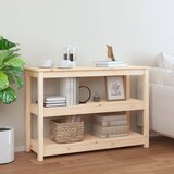 The Living Store Konzolna mizica 110x40x74 cm trdna borovina - Konzolna Mizica, (21836291) Cene