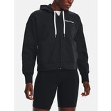 Under Armour Sweatshirt Essential Script FZ-BLK - Women Cene