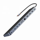 Baseus priklopna postaja USB 3.2 TipC 12v1 siva WKSX030213 Cene