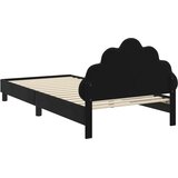  za djecu s uzglavljem Crna 80 x 200 cm Baršun | shoptok.hr