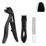 INF 3-delni profesionalni manikirni set z ukrivljenimi kleščami Black, (5000284017) | Shoptok.si