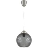 Brilagi LED luster na sajli R GLASS 1xE27/60W/230V prečnika 18 cm srebrna/dimno-siva Cene