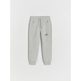 Reserved - Sportske jogger hlače s patentnim zatvaračima - light grey Cijene