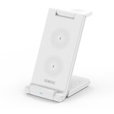  Duzzona brezžični polnilec 3in1 W10-S 15W White | Shoptok.si
