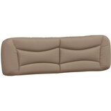 Okvir kreveta LED boja cappuccina 180 x 200 cm od umjetne kože | shoptok.hr