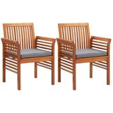  3-dijelni vrtni blagovaonski set s jastucima bagremovo drvo | shoptok.hr