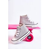 Boto Children's High Sneakers Silver Catrina | Shoptok.si