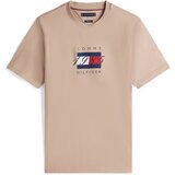 Tommy Hilfiger Majica bež / mornarska / rdeča / bela Cene
