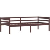  Okvir za krevet od masivne borovine tamnosmeđi 90 x 200 cm | shoptok.hr
