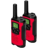 Walkie Talkie 2er Set für Kinder, 7 km Reichw., blau /schw.
