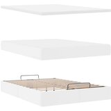  Otomanski krevet s madracem bijeli 140x190cm umjetna koža | shoptok.hr