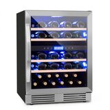 Klarstein Vinovilla Duo43 2-conski hladilnik za vino, 129 l, 43 steklenic, 3 barve, steklena vrata | Shoptok.si