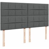  Krevet s oprugama i madracem tamnosivi 200 x 200 cm od tkanine | shoptok.hr