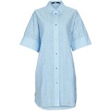 Karl Lagerfeld BRODERIE ANGLAISE SHIRTDRESS Blue Cijene