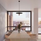  Obesna svetilka FLAVIO črna, (21348227) | Shoptok.si