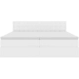  s od storage Čista bijela 200 x 200 cm Lažna koža | shoptok.hr
