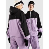 Check The Feed Daily 2 Color Jakna lavender & black | Shoptok.si
