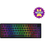 Skyfall 65 Wired, Mechanical, USB-C, Aurum Sterling, 70M clicks, RGB, Black, 790g