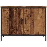Ormarić za umivaonik boja drva 80 x 30 x 60cm konstruirano drvo | shoptok.hr