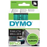 Dymo Trak D1 40919, 9 mm / 7 m (črno/zelen), original Cene