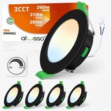 ALUSSO 4x 78 mm vgradni LED reflektor 4 W 3CCT Cene