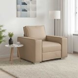 SOFA stolica Boja cappuccina 100 cm Lažna koža | shoptok.hr