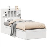  Okvir kreveta bez madraca bijeli 75 x 190 cm masivna borovina | shoptok.hr