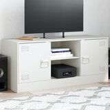 vidaXL TV omarica bela 99x39x44 cm jeklo Cene