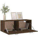  Stenska omarica rjavi hrast 100x36,5x35 cm inženirski les, (20716468) | Shoptok.si
