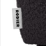Rodier Črn fotelj iz tkanine bouclé Belle – | Shoptok.si