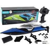  Gliser na daljinsko upravljanje sa svjetlosnim efektima Motorboat R/C 2.4G 30 km/h - plavi Cijene